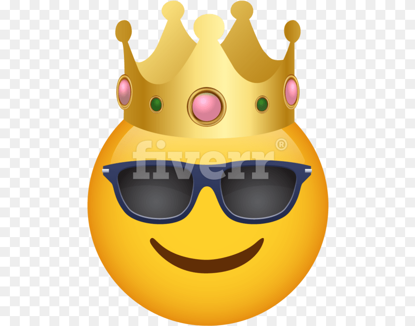 491x660 Smiley, Accessories, Jewelry, Sunglasses, Crown PNG