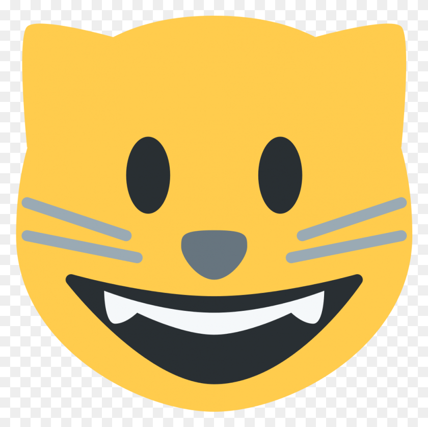 973x971 Descargar Png Smiley Cat Emoji, Almohada, Cojín, Etiqueta Hd Png