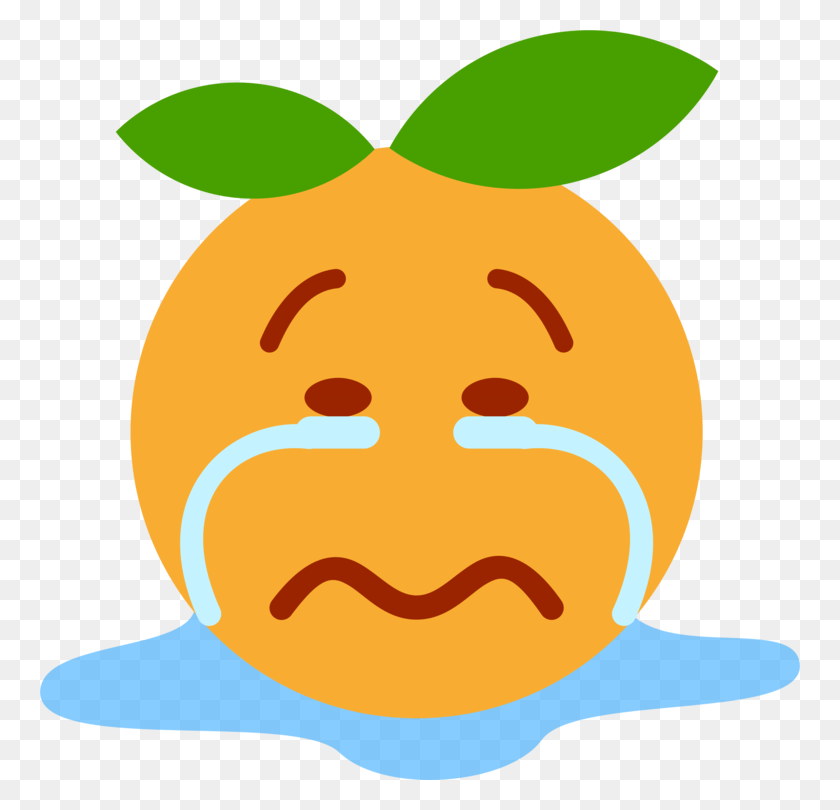 760x750 Smiley Emoticon Computer Icons Crying Emoticon, Face, Plant, Fruit HD PNG Download