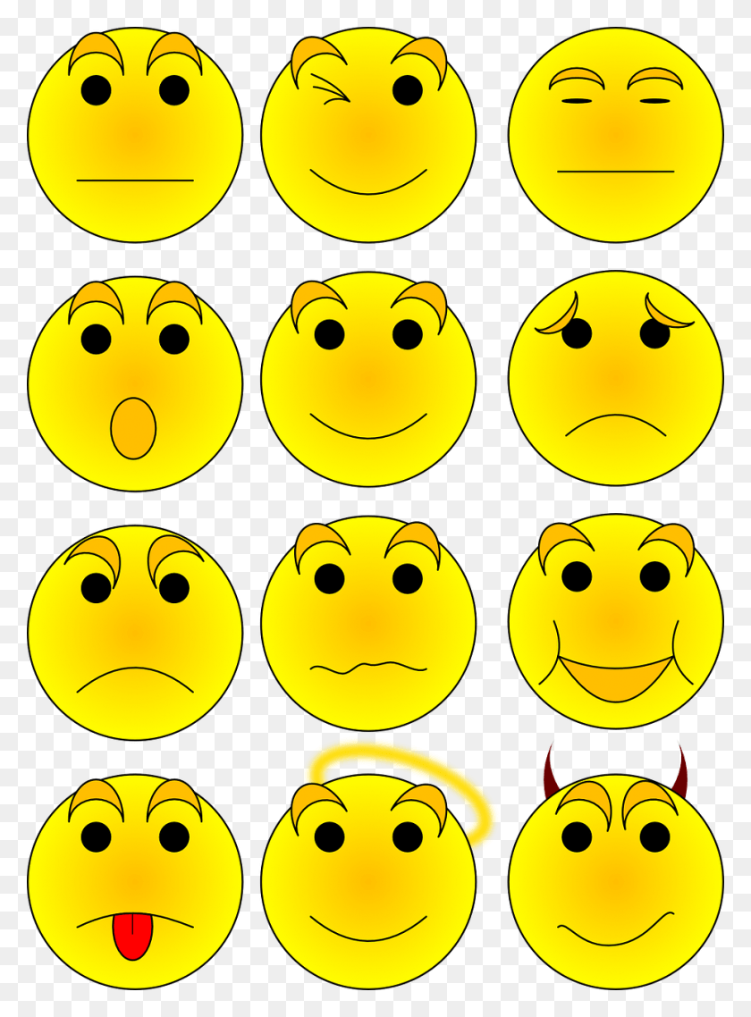 926x1280 Smily Face, Label, Text, Halloween HD PNG Download
