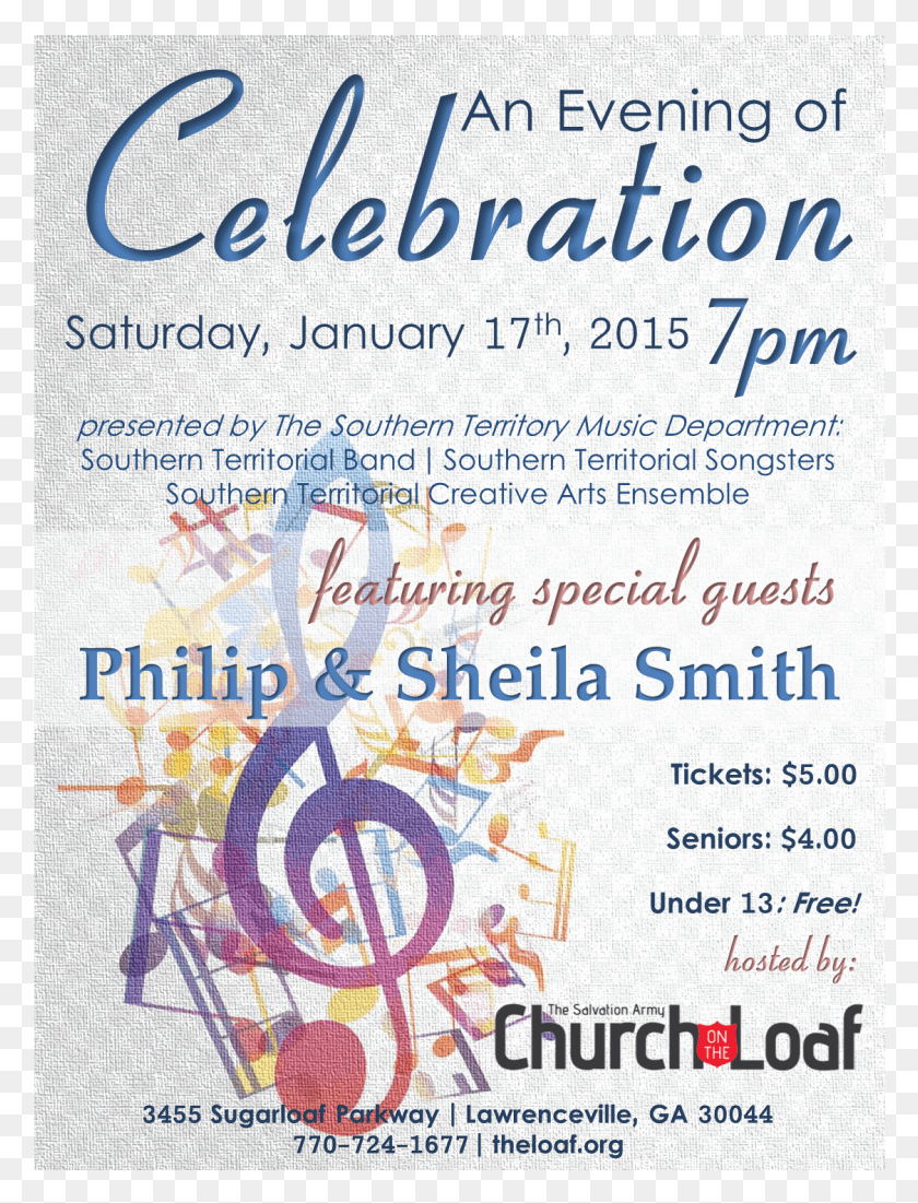 1124x1501 Smith Concert2 Flyer, Text, Advertisement, Poster HD PNG Download