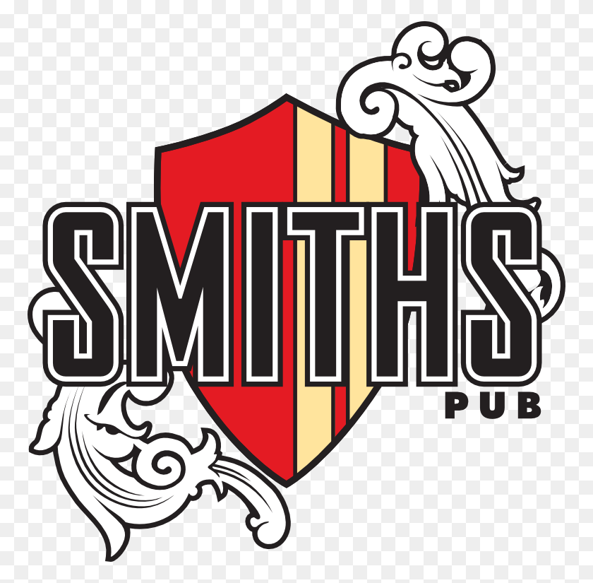 762x765 Descargar Png Smiths Pub Logo Smiths Pub, Texto, Etiqueta, Alfabeto Hd Png
