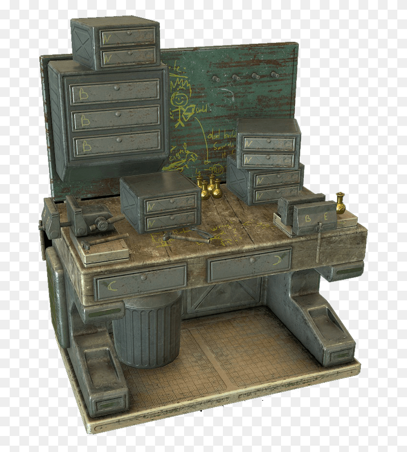 689x873 Smithy Mrradtools High Tech Scale Model, Furniture, Table, Computer HD PNG Download