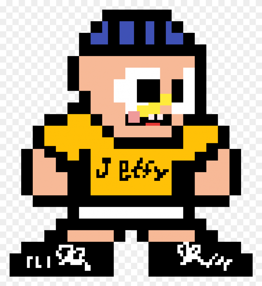 1009x1105 Sml Jeffy 8 Bit Character, Pac Man HD PNG Download