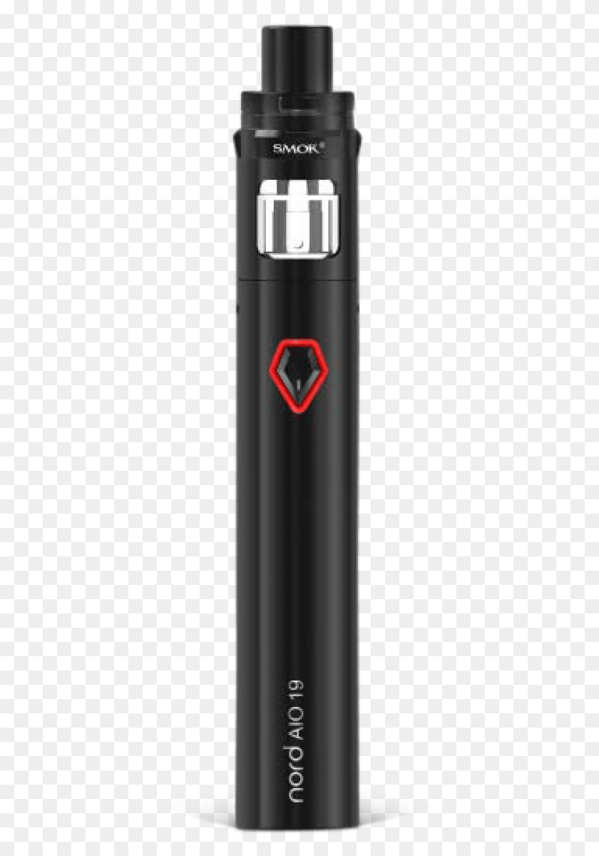 379x1140 Smok Nord Aio 19 Black, Shaker, Bottle, Light HD PNG Download