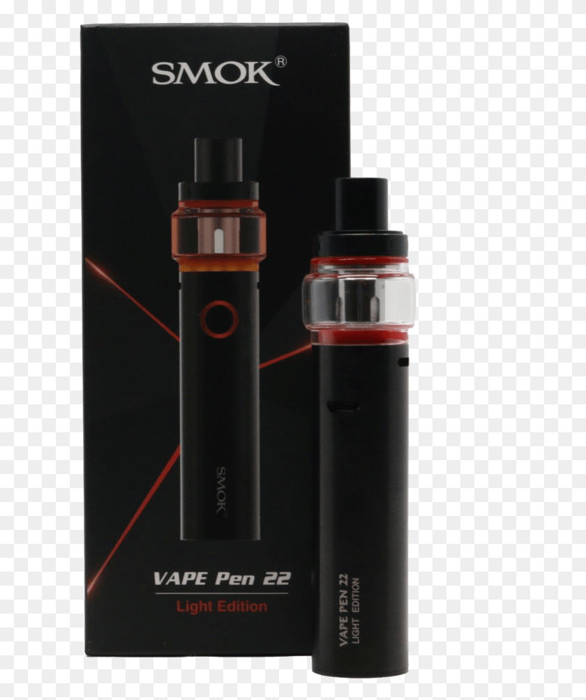 613x944 Smok Vape Pen 22 Light Edition Starter Kit Smok Vape Pen 22 Light Edition, Cylinder, Lighter, Bottle HD PNG Download