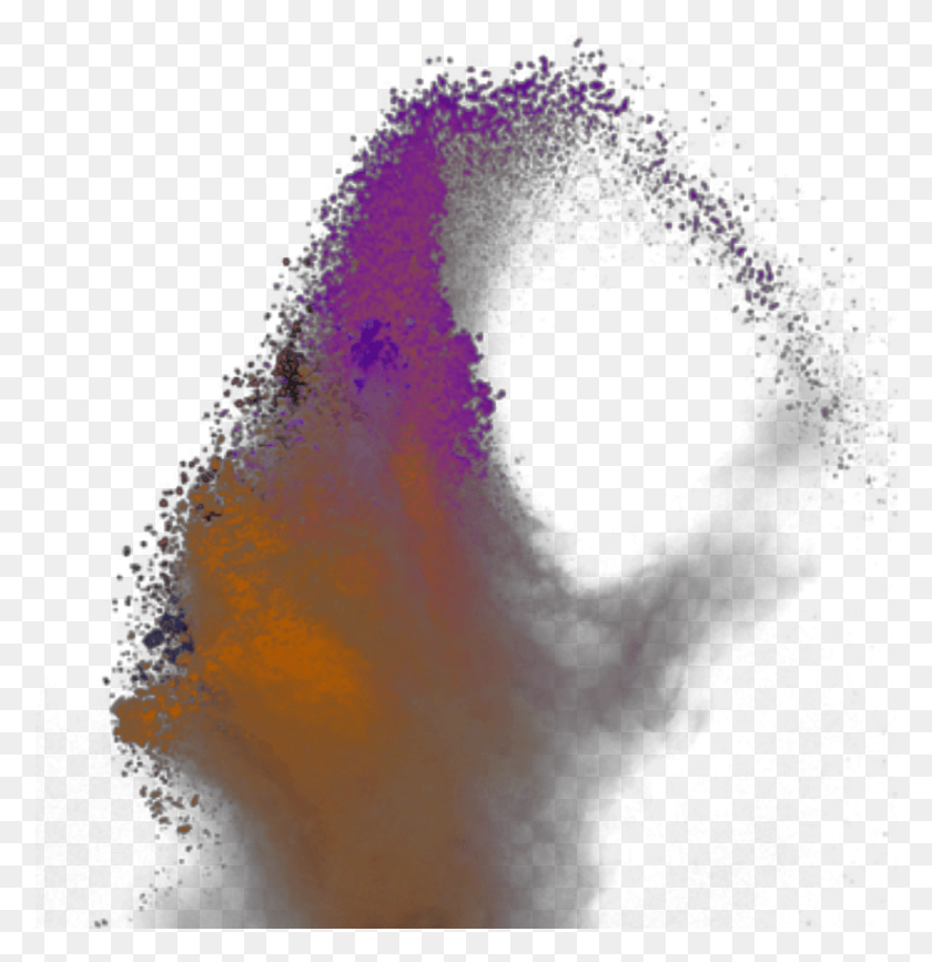 853x883 Smoke Effects Colorful Explosion Watercolor Paint, Outdoors, Nature, Astronomy HD PNG Download