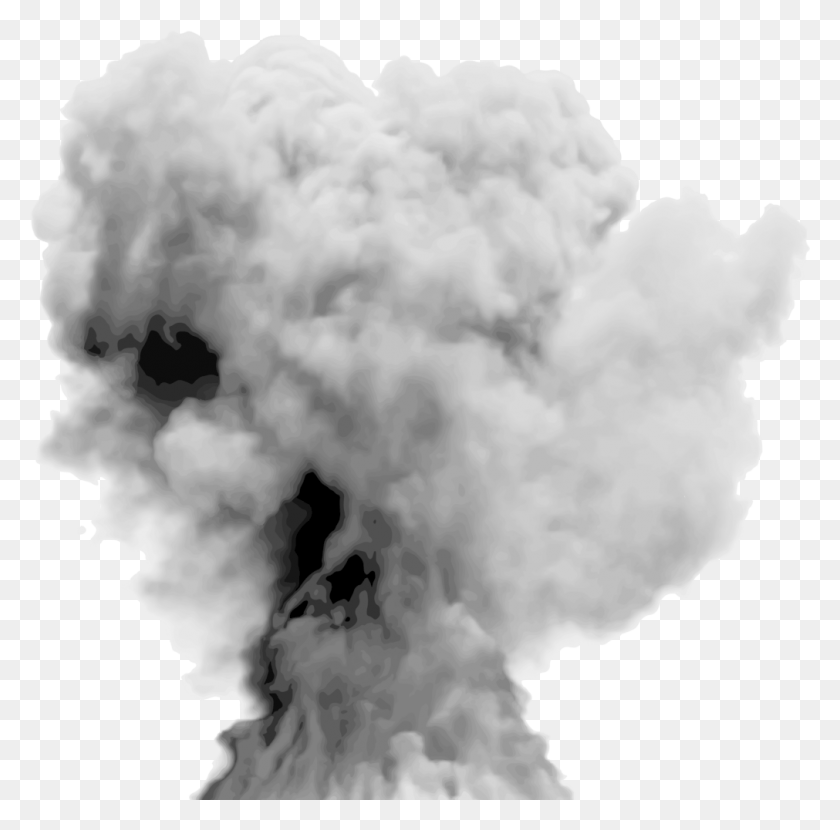 1011x999 Дым Взрыв Дым Прозрачный, Природа, На Открытом Воздухе, Гора Hd Png Скачать