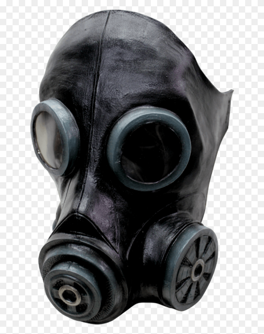 650x1003 Smoke Gas Latex Mask Zombie Apocalypse Biohazard Halloween Gas Mask 3 4 View, Goggles, Accessories, Accessory HD PNG Download