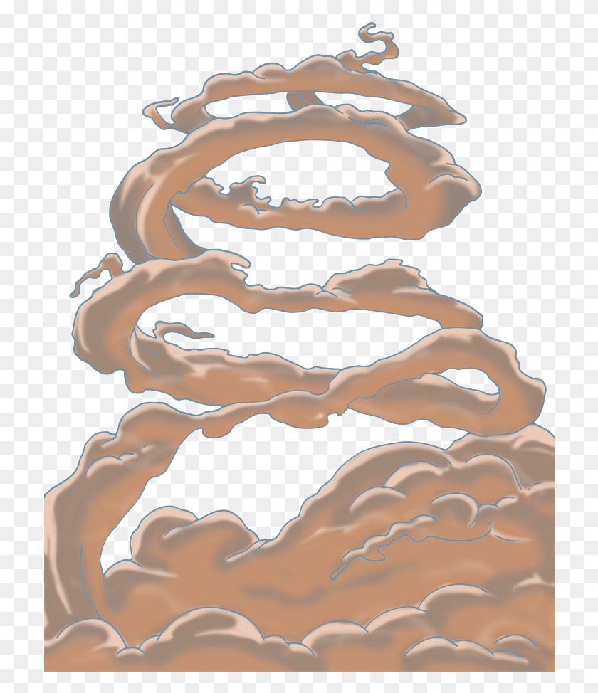 718x914 Smoke Swirl Smoke Swirl, Cream, Dessert, Food Descargar Hd Png