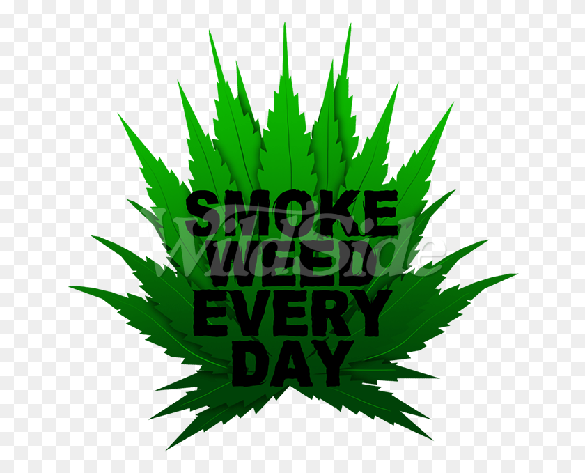 650x619 Smoke Weed Every Day Smoking Weed Stitch, Plant, Leaf, Hemp HD PNG Download
