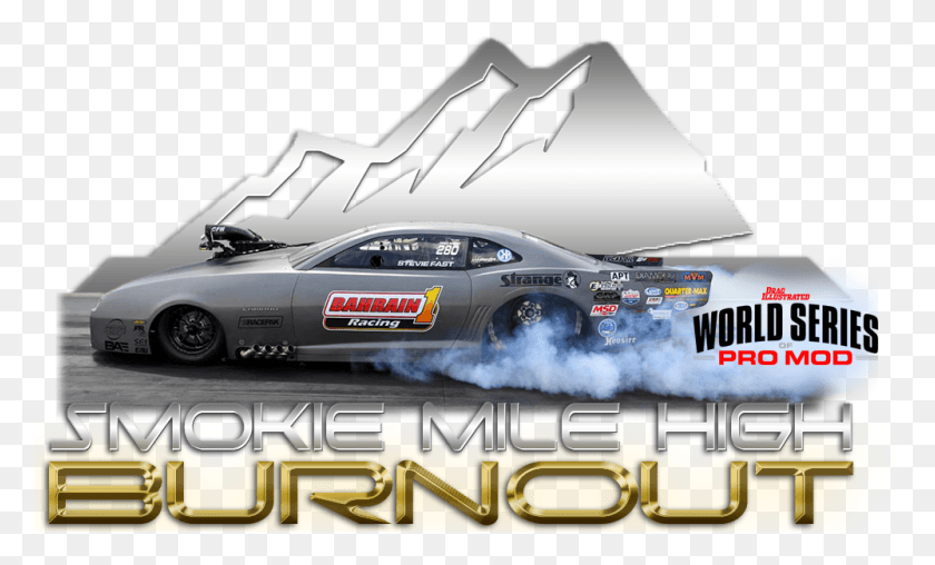999x574 Smokie Mile High Burnout Competition Performance Car, Vehicle, Transportation, Automobile HD PNG Download