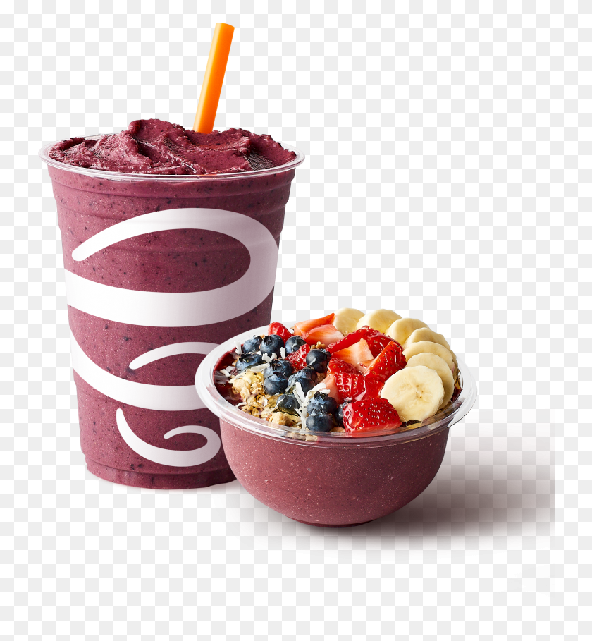 736x849 Smoothie And Bowl Na Tigela, Dessert, Food, Cream HD PNG Download