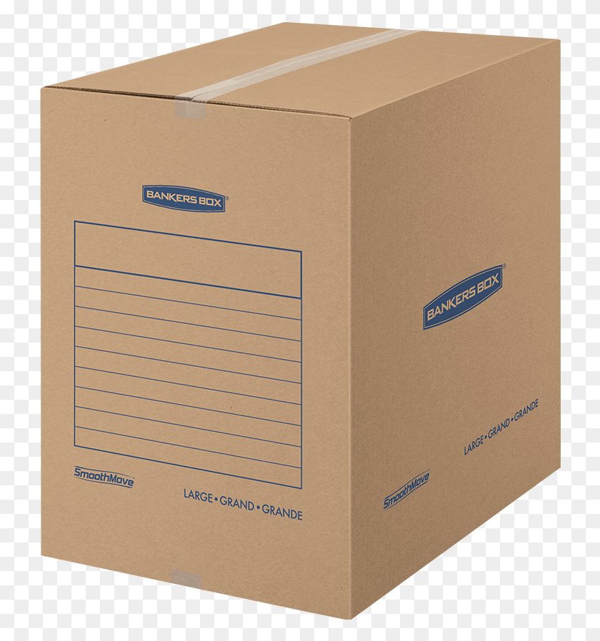 730x838 Smoothmove Basic Large Moving And Storage Boxes Moving Amp Shipping Boxes, Box, Cardboard, Package Delivery HD PNG Download