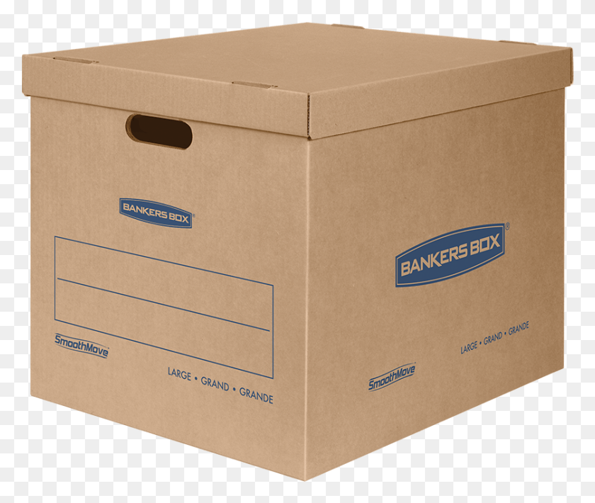838x699 Smoothmove Classic Large Moving And Storage Boxes Box, Package Delivery, Carton, Cardboard HD PNG Download