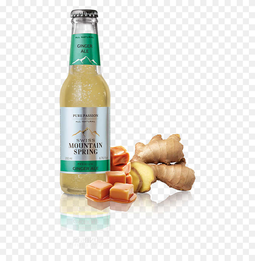 449x800 Sms 05 Ginger Ale Aufbau Zutaten Transparent 2018 Klein Швейцарское Горное Имбирное Пиво, Растение, Напиток, Напиток Png Скачать