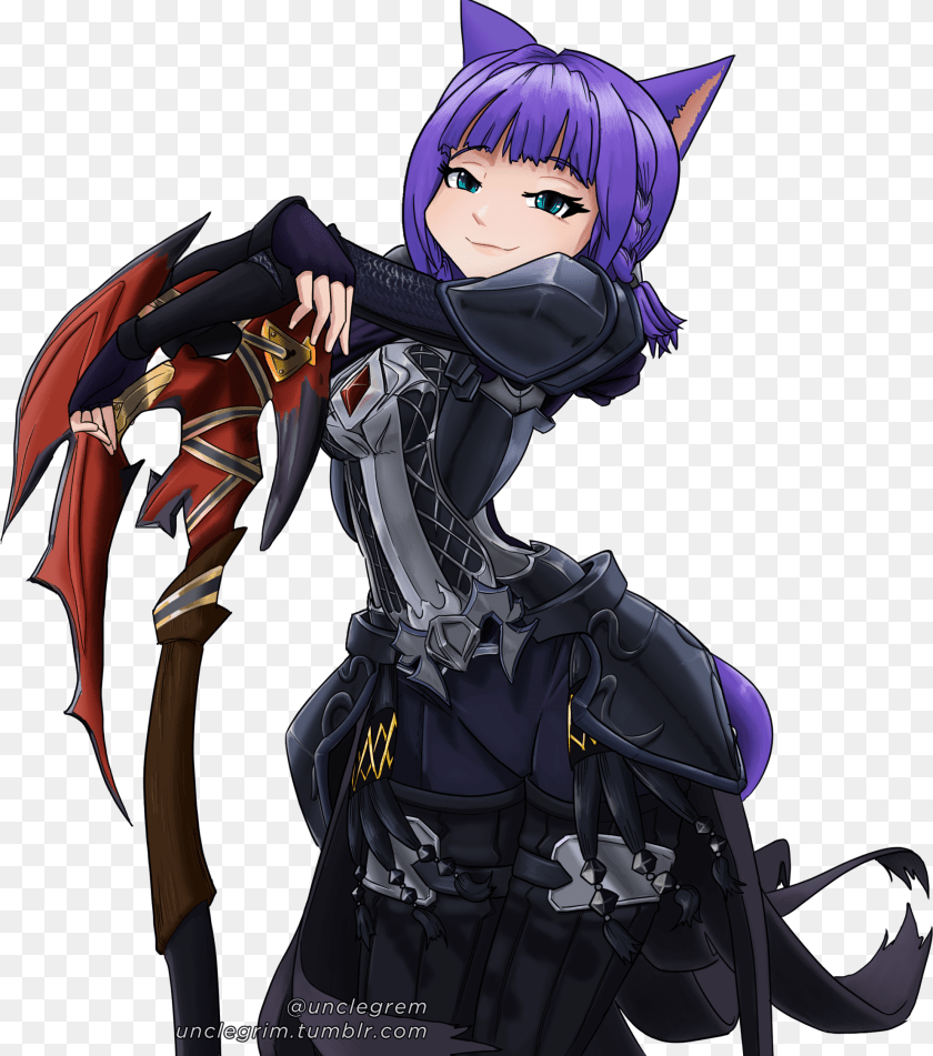1985x2247 Smug Cat Girl Ffxiv, Book, Comics, Publication, Adult Clipart PNG