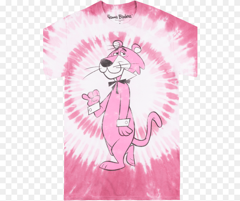 541x702 Snagglepuss Cartoon T Shirt Mens Distressed Pink Tie Snagglepuss, Clothing, T-shirt Sticker PNG
