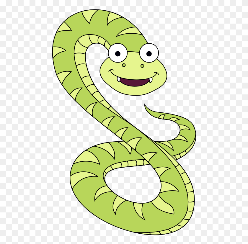 490x767 Snake Clipart Image Vector Cute Snake Lovely Snake, Reptile, Animal, Cobra HD PNG Download