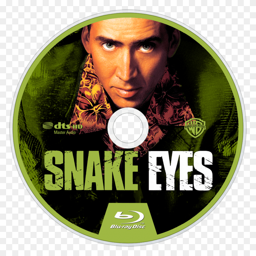 1000x1000 Snake Eyes Bluray Disc Image Snake Eyes, Disk, Dvd, Person HD PNG Download