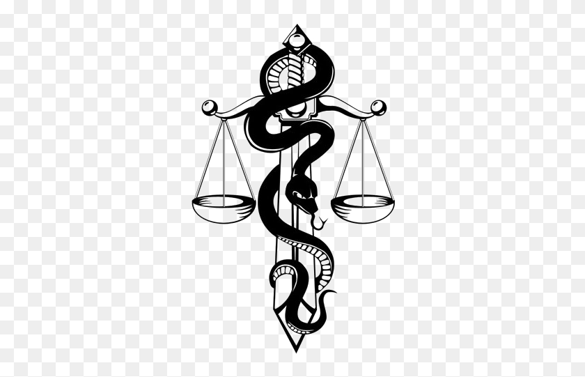 297x481 Snake Tattoo Image Transparent Background Arts Justice Snake, Lamp, Text HD PNG Download
