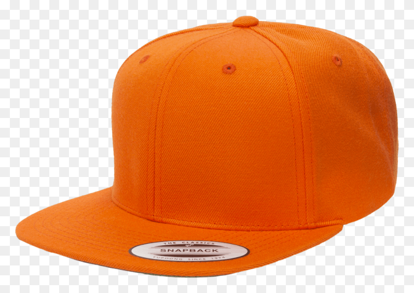 1001x688 Snapback Cap Orange, Одежда, Одежда, Бейсболка Png Скачать