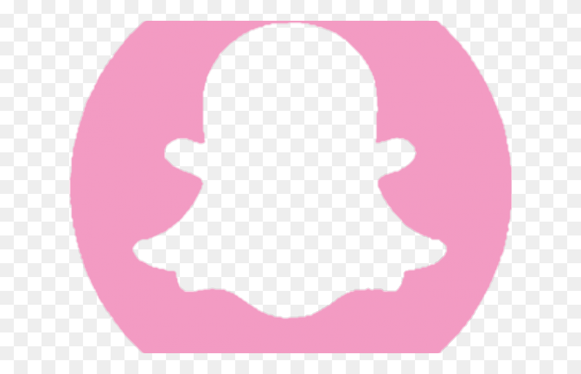 640x480 Snapchat Клипарт Розовый Розовый Snapchat Логотип, Человек, Человек Hd Png Скачать