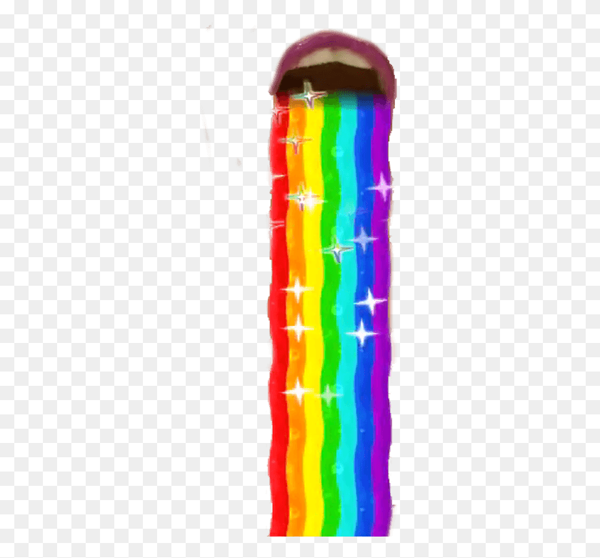 282x721 Snapchat Filter Long Rainbow Tongue Rainbow Snapchat Filter, Dye, Clothing, Apparel HD PNG Download