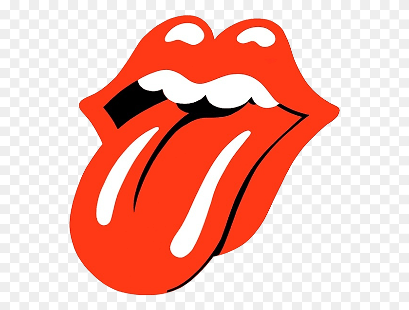 557x577 Snapchat Filters 60s Rolling Stones Logo, Mouth, Lip, Teeth HD PNG Download