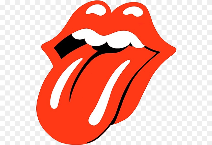 557x577 Snapchat Filters Download Rolling Stones Tongue, Body Part, Mouth, Person, Food Clipart PNG