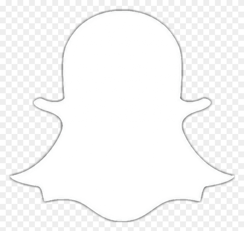 1024x963 Snapchat Logo White Pictures To Pin Snapchat Logo White, Baseball Cap, Cap HD PNG Download