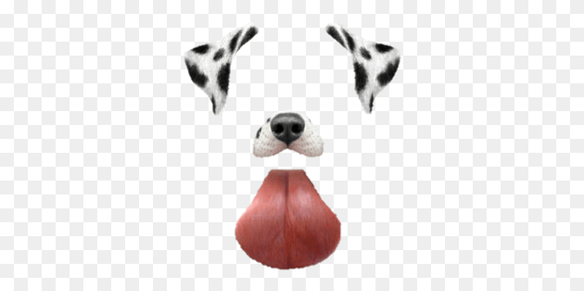 314x359 Snapchat Sticker Transparent Snapchat Dog Filter, Mammal, Animal, Canine HD PNG Download