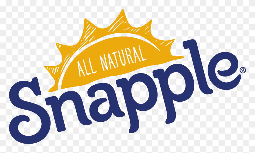 2340x1333 Descargar Png Snapple Logo Todo Natural Snapple Logo, Texto, Etiqueta, Símbolo Hd Png