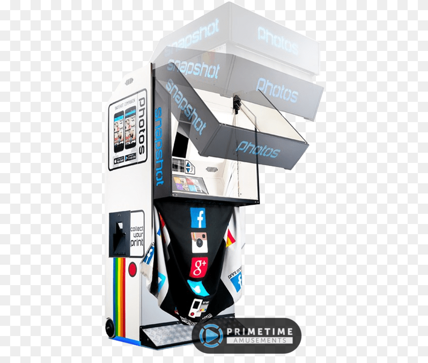 435x713 Snapshot 2 Portable Photo Booth By Lai Games Vending Machine, Kiosk Clipart PNG