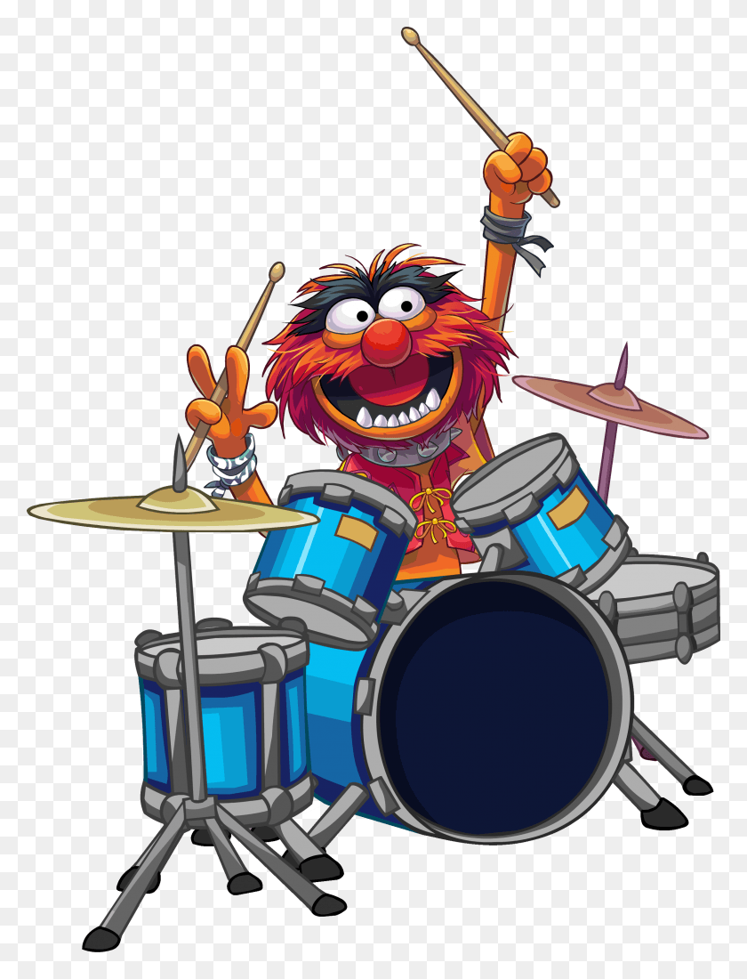 2272x3031 La Caja Y El Joven Percusionista Muppet Animal Drums, Juguete, Percusión, Instrumento Musical Hd Png