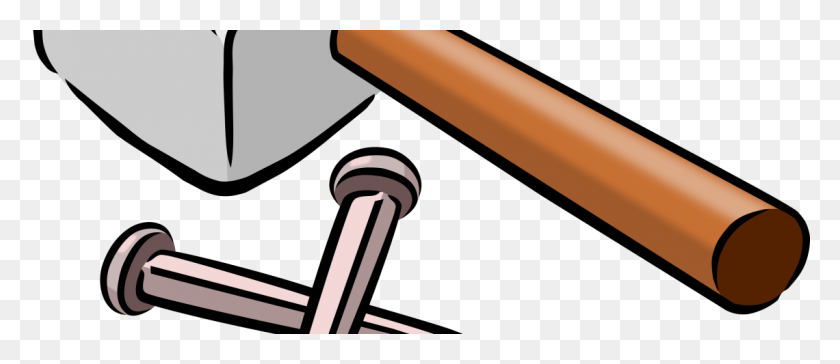 1140x445 Snarkhunter Cartoon Hammer And Nails, Telescope, Handrail, Banister HD PNG Download