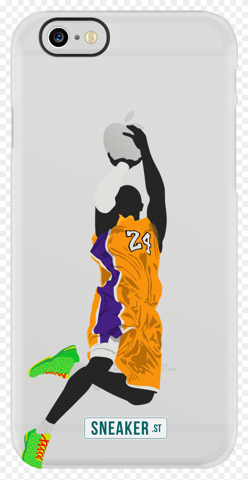834x1673 Sneakerst Kobe Grinch Tpu Rubber Phone Case Basketball Athletic Cases Iphone, Person, Human, People HD PNG Download