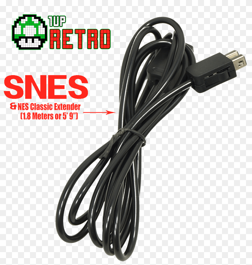 Snes Classic Mini Extension Cable Retro, Adapter, Electronics, Gas Pump, Machine PNG