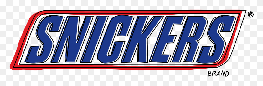 7631x2122 Snickers Logo, Word, Text, Symbol HD PNG Download