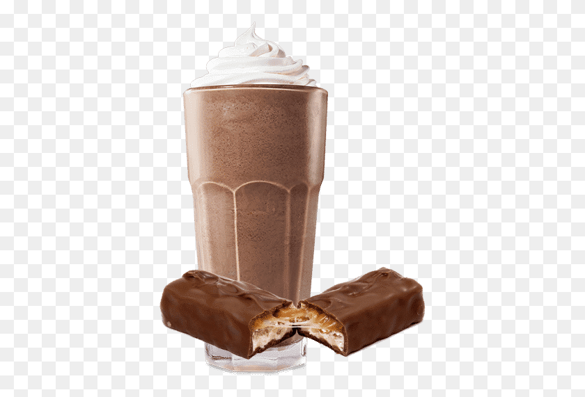383x511 Snickers Milkshake Chocolate, Dessert, Food, Juice HD PNG Download