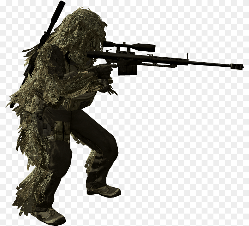 806x762 Sniper, Person, Adult, Man, Male Sticker PNG