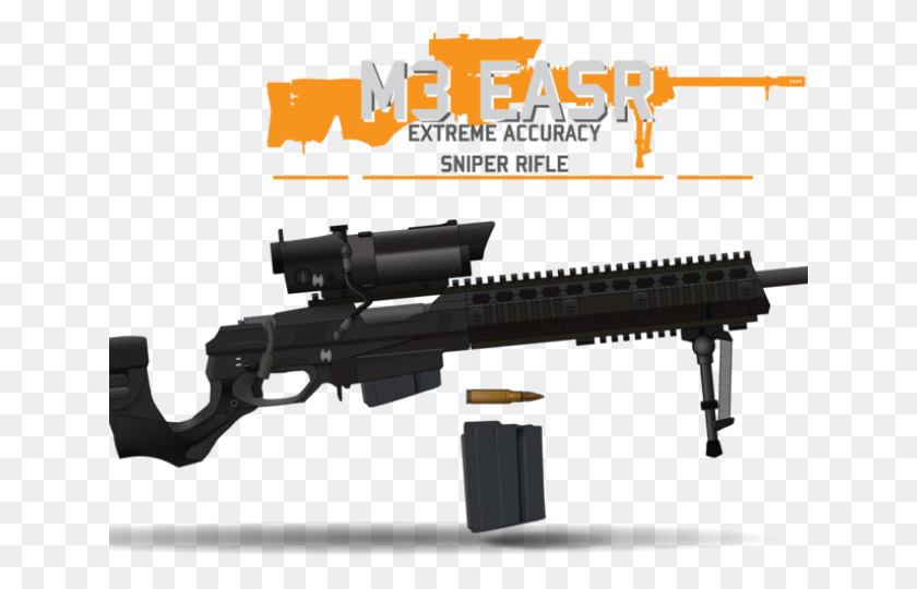 640x480 Sniper Clipart Musket M 3 Sniper Rifle, Gun, Weapon, Weaponry HD PNG Download