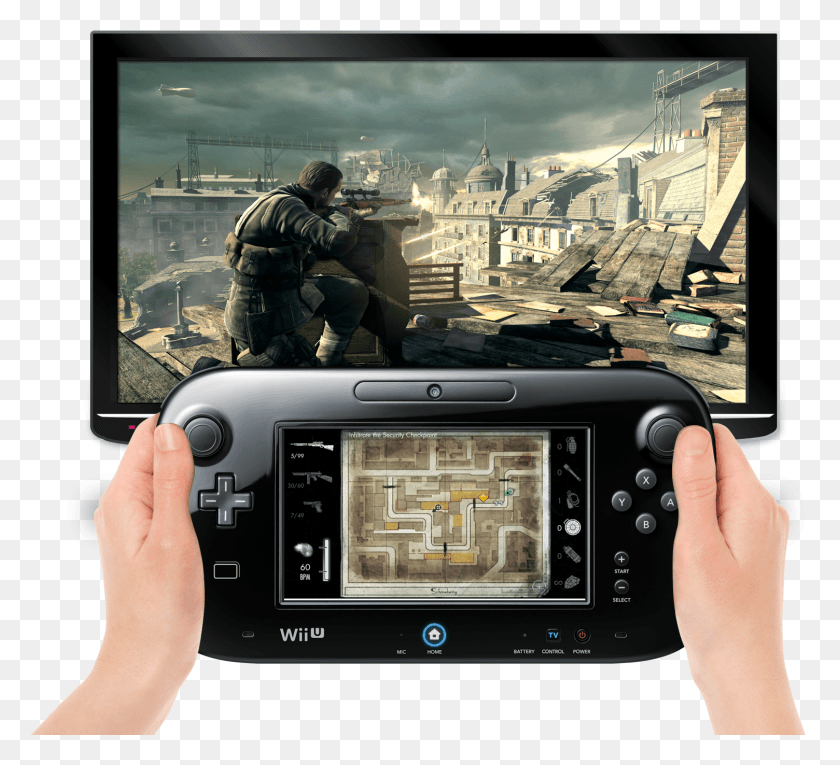 1504x1360 Sniper Elite V2 For The Wiiu Offers A Fr Sniper Elite V2 Berlin, Person, Human, Video Gaming HD PNG Download