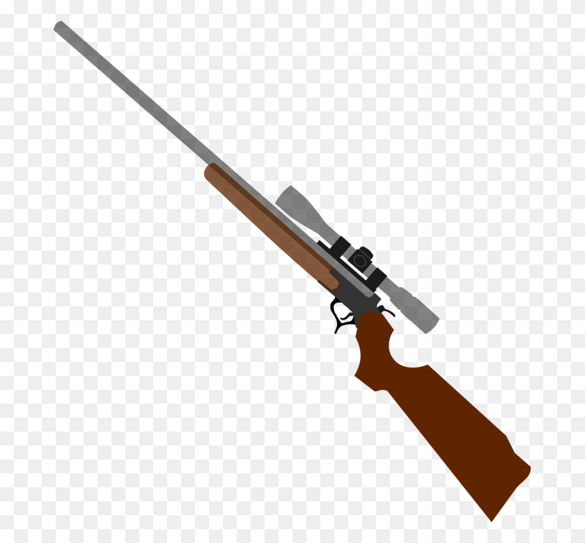 685x720 Sniper Rifle Clipart Sniper Clipart, Weapon, Weaponry, Gun HD PNG Download