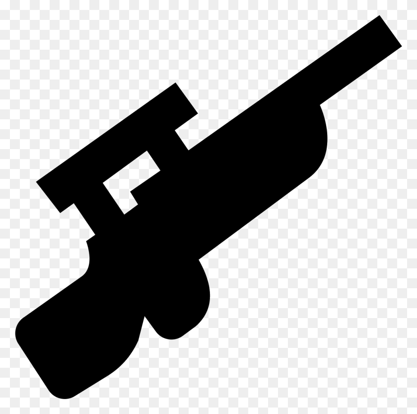 1370x1358 Sniper Rifle Icon, Gray, World Of Warcraft HD PNG Download