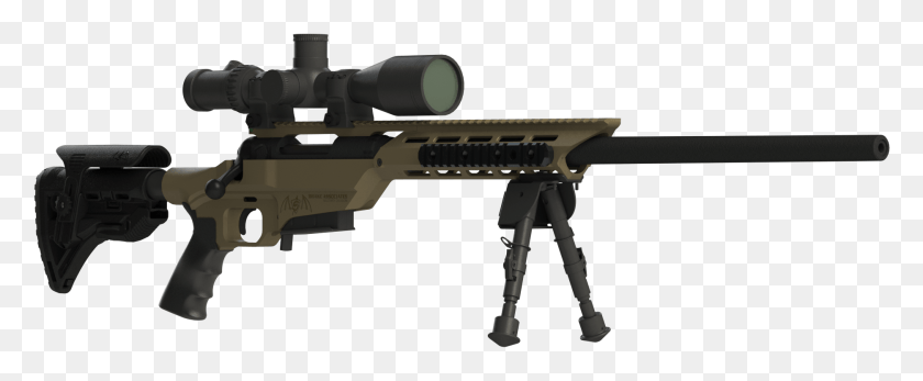 1873x690 Sniper Rifle Transparent Background, Gun, Weapon, Weaponry HD PNG Download