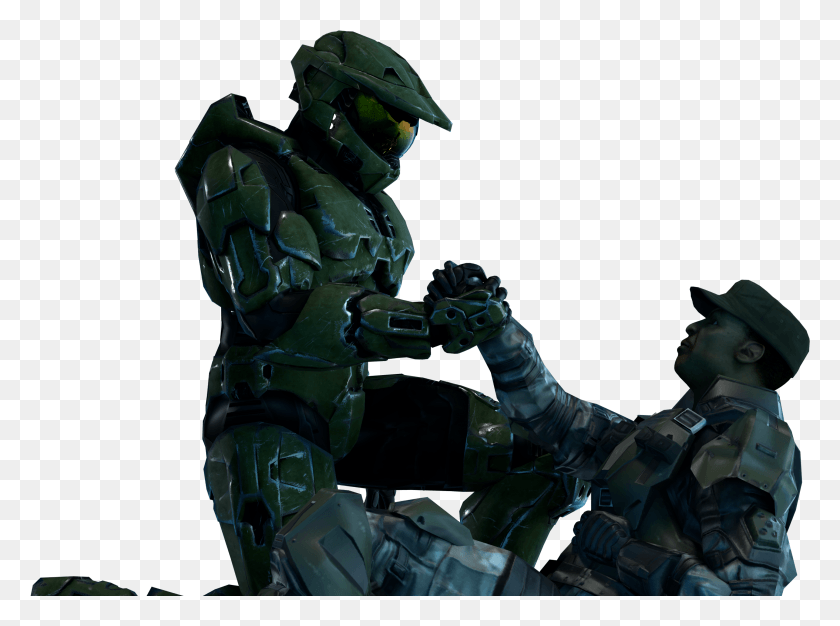 2888x2098 Sniper Soldier, Person, Human, Halo HD PNG Download