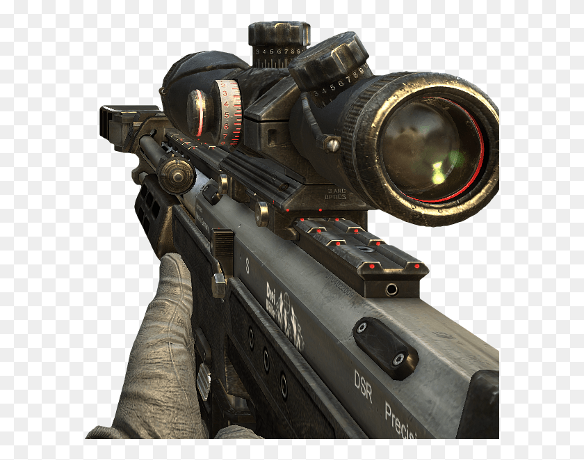 596x601 Снайперы Call Of Duty, Пистолет, Оружие, Вооружение Hd Png Скачать