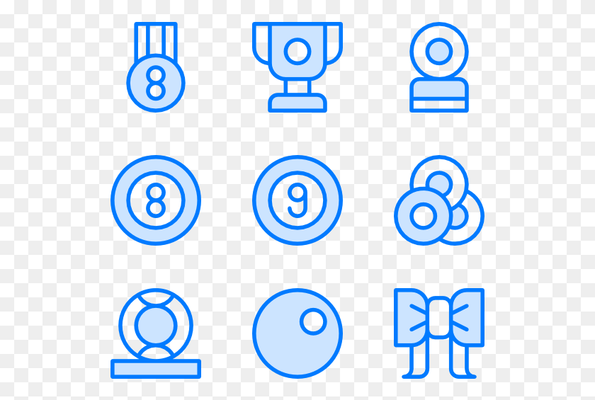 529x505 Snooker Icon, Number, Symbol, Text HD PNG Download