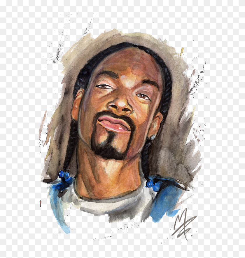 600x824 Snoop Dogg Hip Hop Pintura A La Acuarela, Cara, Persona, Humano Hd Png